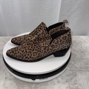 Artisan By Zigi  Leopard Print Christophe Sauvat Collection Women's Size 10